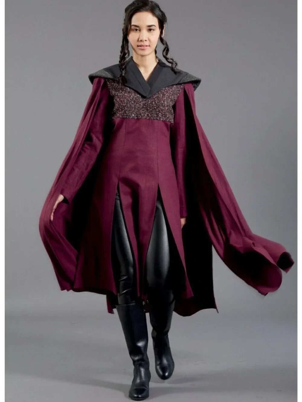 McCalls M7854 6 to 14 Costume Dress Cloak Cosplay Steampunk Uncut Sewing Pattern